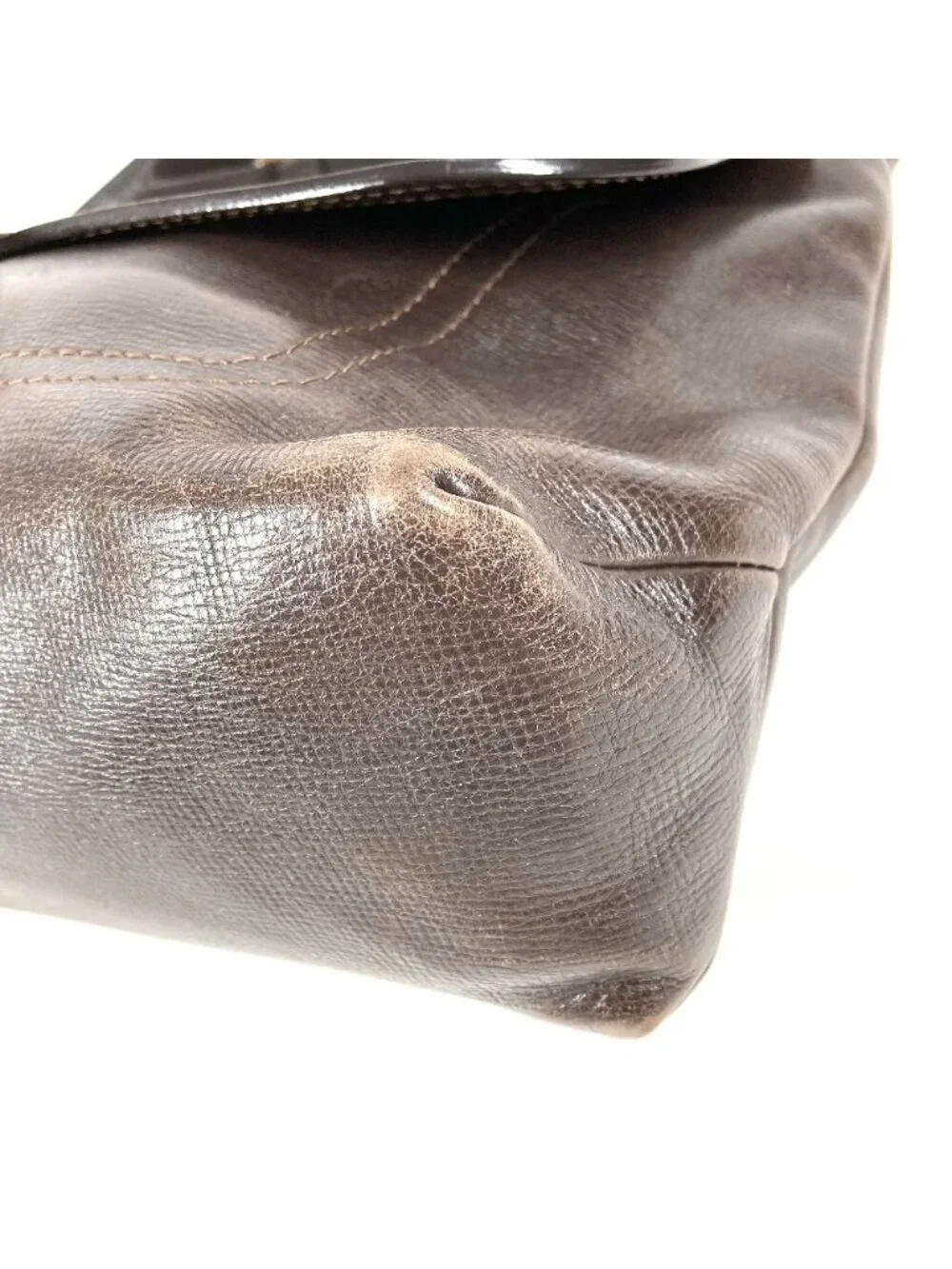 Louis Vuitton Shoulder Bag Omaha Utah Leather Cafe Brown